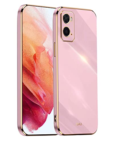 GOGME Funda para OPPO A96 / A76 / A36, Carcasa Suave Silicona TPU de Galvanoplastia Cubierta Delgado, Protector TPU a Prueba de Golpes Case Cover. Púrpura Cover