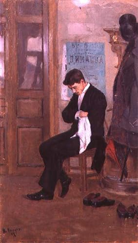 Impression d'affiches Matin du serviteur - Créez une ambiance galerie d'art dans votre salon