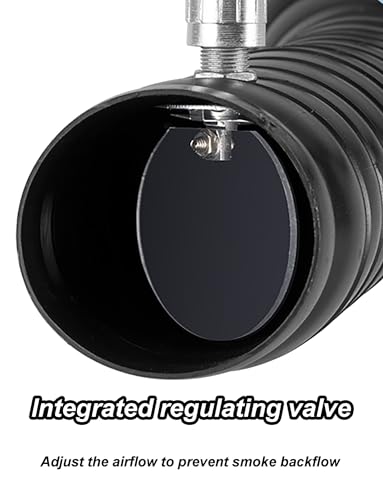 Bras de dépoussiérage flexible 80 cm avec conception étanche en acier