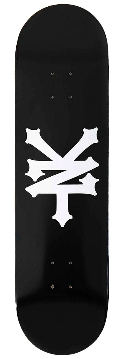 Zoo YorkOG 95 Crackerjack Deck Black/White Pro Skateboard Deck - 8.0"