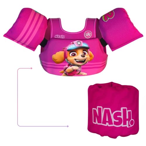 Kit Bóia Infantil Ajustavel Colete Salva Vidas Piscina com Bóia Auxiliar Infantil Nash (Skye)