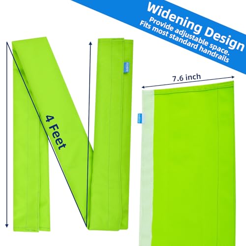 Cobertor Antideslizante Verde para Barandal de Piscina 2 Pzs miniatura 2