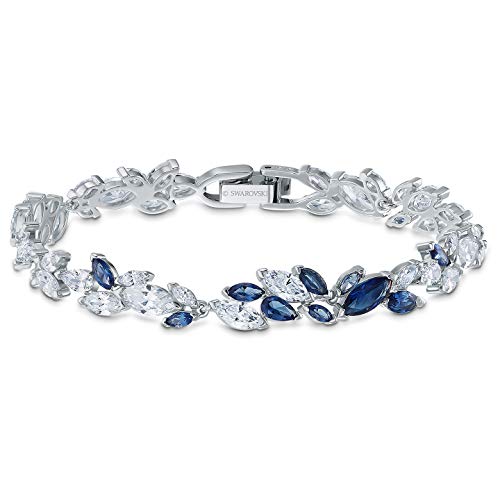 SWAROVSKI Louison Bracelet Cz Sapphire Blue Dark One Size