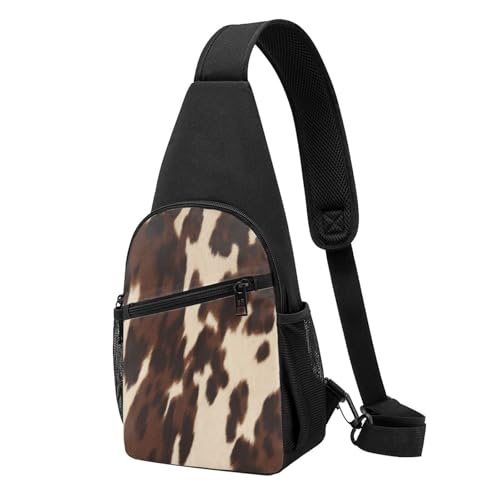 Sac à dos imprimé vache homme et femme léger pour éviter la fatigue en voyage