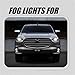 Front Bumper Fog Lamp Upgrade Kit Compatible With Mazda BT-50 2021-2022 Version Additional Foglight Set Switch + Wiring