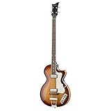 hofner bass 500/1 Corte único para un fácil acceso a los trastes superiores