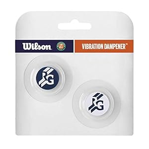 Wilson Roland Garros Vibrationsdämpfer 2er Pack Weiß/Blau