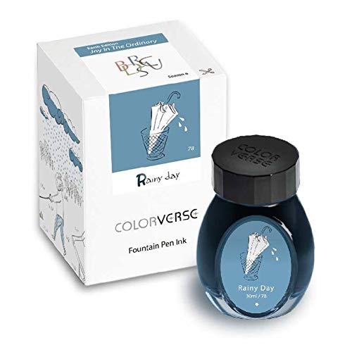 Image of Colorverse Ink - Season 6 - Joy in The Ordinary - No. 78, Rainy Day (30ml) Fountain Pen Ink