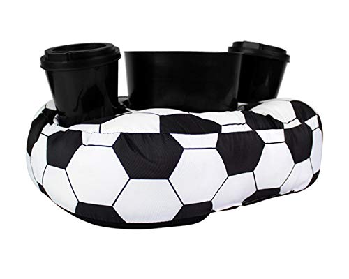 Almofada Porta Pipoca Bola de Futebol