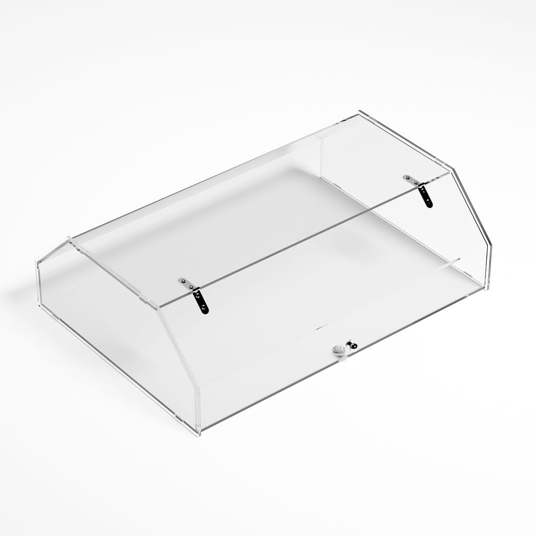 Vetrina da banco in plexiglass trasparente - Misure: 60 x 43 x H19 cm