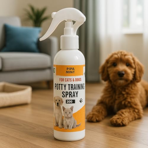Image of PIPA Mint Potty Training Spray for Puppy 200ml Dog Potty Spray | Pee Spray for Dogs & Cats | Potty Spray for
