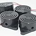 Stemedu 5PCS SFM-27 DC 3-24V Alarm Siren Electronic Piezo Active Buzzer, 95dB High Decibel Continuous Beep Speaker for Arduino