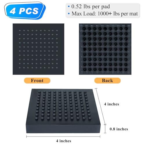 Tapis de course en acier pour planchers de bois BXI anti-bruit