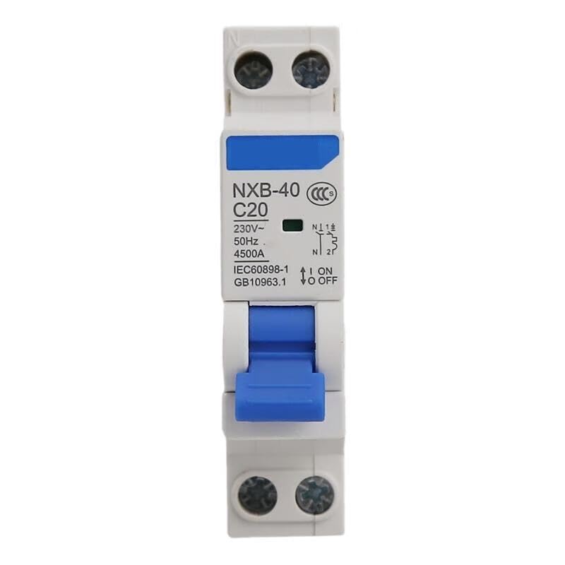 Disjoncteur NXB-40 C20 évite les surcharges électriques de vos appareils