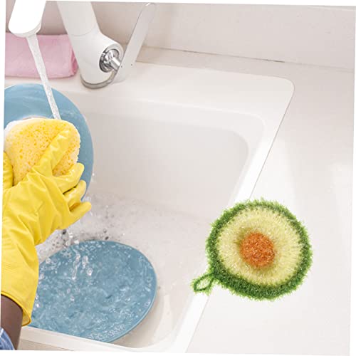 Esponjas para fregar cocina con divertidos diseños de frutas en pack de 5 unidades 6