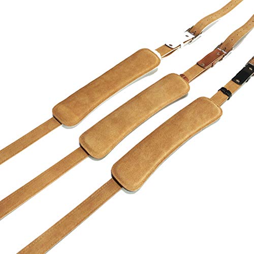 NONDK Cuir Durable et Boucle en MéTal Sangle de Guitare éLectrique Ceinture éPaulièRe RéGlable Sangles de Guitare Vintage-Couleur Noire - Les Beatles, Paul McCartney, John Lennon, RIngo Starr, George Harrison NONDK Cuir Durable et Boucle en MéTal Sangle de Guitare éLectrique Ceinture éPaulièRe RéGlable Sangles de Guitare Vintage-Couleur Noire – Image 6