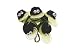 Chenille Bees W/Wire 1" 5/Pkg-Black & Yellow