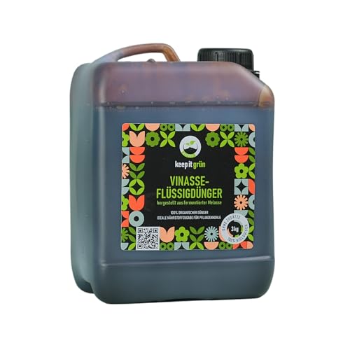 keep it grün Bio Flüssigdünger (3kg) aus Vinasse (organisch)