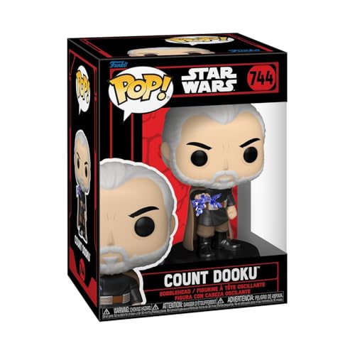 Funko Pop! Star Wars: Star Wars Darkside - Count Dooku - Figura de Vinilo Coleccionable - Idea de Regalo- Mercancia Oficial - Juguetes para Niños y Adultos - Movies Fans