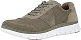 Vionic Men's Fresh Tanner Casual Everyday Sneakers - Leisure Shoes with Concealed Orthotic Arch Support Dark Taupe 8.5 Medium US