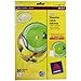 AVERY - Boite de 50 étiquettes autocollantes qualité photo pour CD, Personnalisables et imprimables, Maxi couvrantes, Diamètre 117 mm, Impression laser, (L7760-25)