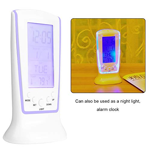 Temporizador de contador Temporizador de termômetro digital, temporizador de cozinha com visor multi