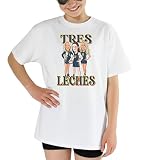 Tres Leches Youth T-Shirt | Funny Indiana Basketball Tee with Caitlin Clark & Sophie Cunningham | Kids Fan Merch White
