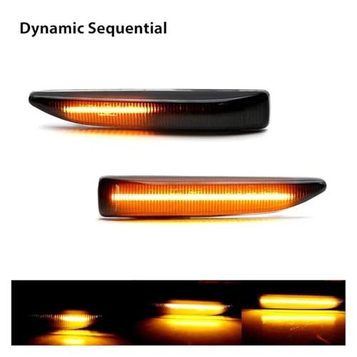 Répétiteurs séquentiels LED BMW E65 E66 pour un clignotement dynamique