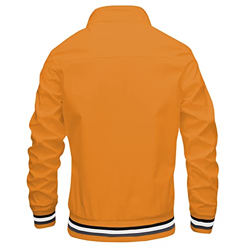 AIEOE Giacca Sportiva da Uomo Caldo Lana Zip