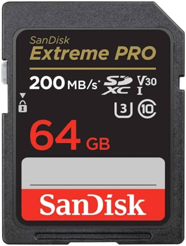 SDカード 64GB SDXC Class10 UHS-I V30 読取最大200MB/s Extreme PRO SDSDXXU-064G-GHJIN 新パッケージ [並行輸入品]