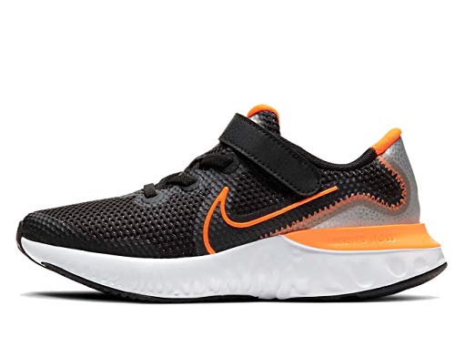 Nike Boys Renew Running Shoe Black Orange