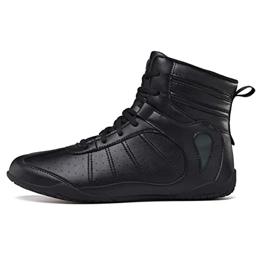 Wrestling Shoes for Men Lightweight Breathable Training Shoe Leather Boxing Shoes for Adults2