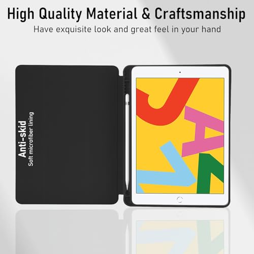 Image of Robustrion Cover for iPad Air 3rd Generation Cover 10.5 inch Flip Case with Pencil Holder - Hippy