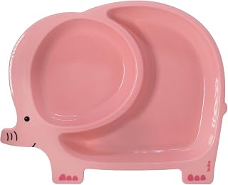 BUBA Pratinho com Divisórias Elefante - Rosa