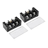  Bornier, Bornier 100A 600V 2 pcs. Booster PC de Type Fixe TBC pour les Systèmes de Distribution (3 postes)