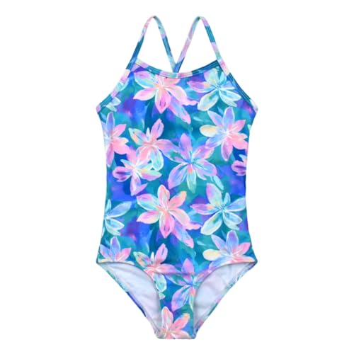 Image of Girls One Pieces Swimsuit Cute Swimwear Bathing Suits 2-12 Years