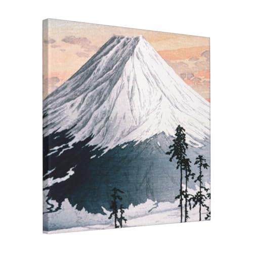 �G�� �t���[�������� �������� �u���ÎR�t�߁v �i1929-1932�j �L�����o�X�A�[�g �A�[�g�p�l�� �ǉ� �Ǌ|�� �G ���_���A�[�g �ŉ� �Ǐ��� ���E�̖��� �|�X�^�[ 40x40cm