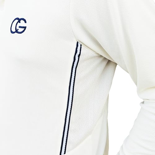 Image of CG Cricket White Tracksuit for Men & Boys | Half Sleeve Jersey & Lower set | Comfortable cricket t shirt & track pant | Cricket Dress Uniform