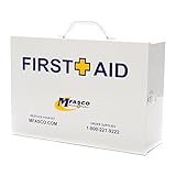 Empty First Aid Kit 2 Shelf with First Aid Logo