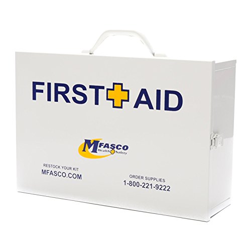 Empty First Aid Kit 2 Shelf with First Aid Logo
