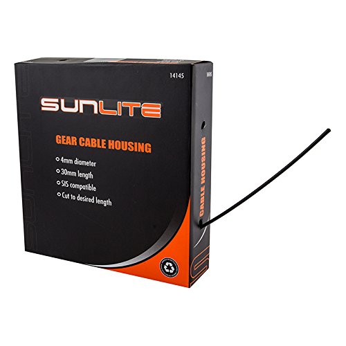 Cable Housing Sunlt Sis 4Mmx30M Bk #TOP5