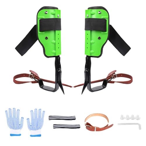 Tree Climbing Spikes - Multifunctional Climbing Equipment, Adjustable Climbing Spurs | Hunting Observation Climbing Spikes, Fruit Picking Tree Equipment, U