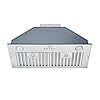 KOBE Range Hoods INX2930SQBF-500-1 Built-In/Insert Range Hood, 30″, Stainless Steel