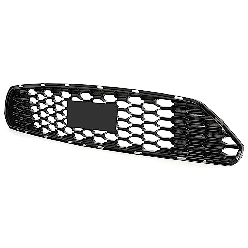 HECASA Front Grille Compatible with 2015-2017 Ford Mustang Replacement for FR3Z8200BA FO1200566Front Bumper Upper Hood Grill ABS Plastic Black by HECASA - Image 4