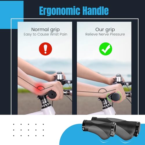 PRUNUS Ergonomic Double Lock-On Grips