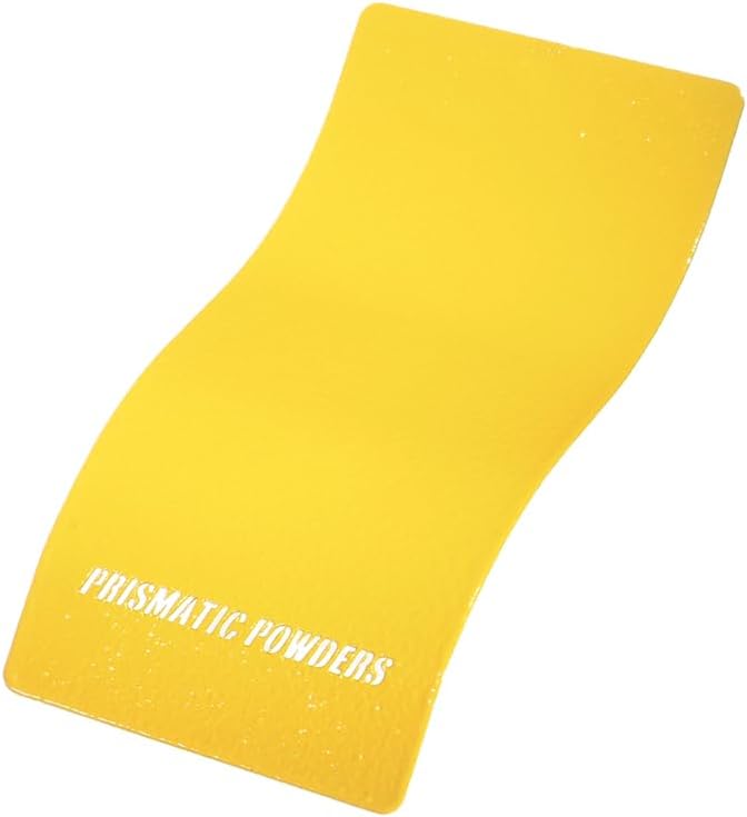 PRISMATIC POWDERS Sunshine Yellow River - River Polyester Powder Coating - Gloss 1 LB - Durable, High Performance Coating for Automotive Metal, Wheels, Parts - Made in USA - (PRB-10473)