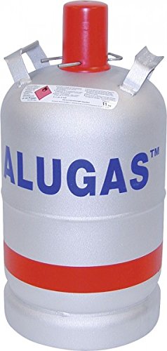 ALUGAS Gasflasche, nachfüllbar, Aluminium, 11 kg ALUGAS Gasflasche, nachfüllbar, Aluminium, 11 kg