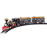 Das Zugspielzeug simuliert einen echten Zug. Der Zug verfügt über Licht- und Musikeffekte, die Kindern unbegrenzten Spaß bereiten.