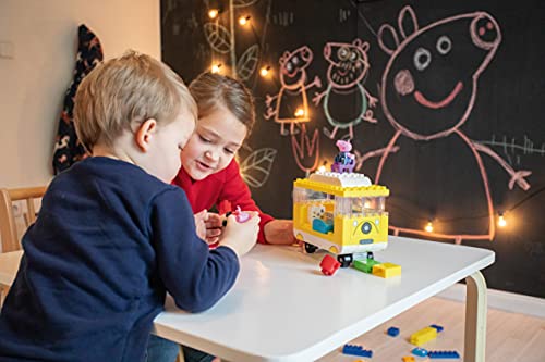 BIG-Bloxx Peppa Pig Camper - Peppa´s Campingwagen, Construction Set, BIG-Bloxx Set bestehend aus Familie und Camper, 54… – Bild 4