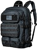 Falko Tactical Backpack for Men and Women 50L Backpack 2.4x Stronger Large Military Molle Rucksack, Bugout Backpack Outdoors